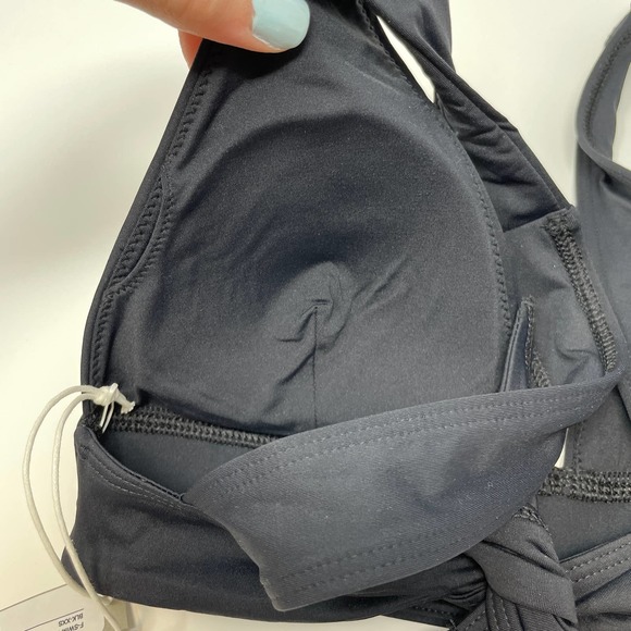 Everlane The Triangle Bikini Top The High Rise Hipster Bottom Bikini Set XXS - Picture 9 of 16